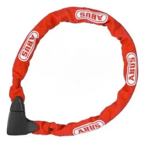 Abus Kättinglås 8900 85 cm SSF-Godkänt Röd risnedsättning