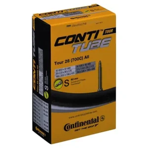 Snabb frakt Cykelslang Continental Tour All 28" Presta 60mm 32/47-622/42-635