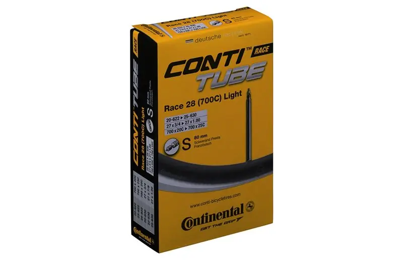 Cykelslang Continental Race Light 28" Presta 80mm 20/25-622/630 Beställ idag