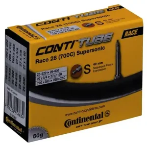 Beställ nu Cykelslang Continental Race Supersonic 28" Presta 42mm 20/25-622/630