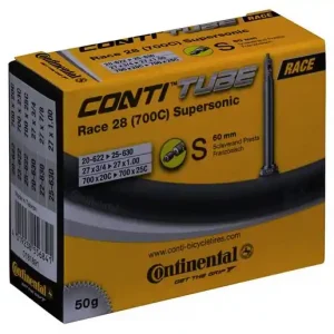 Cykelslang Continental Race Supersonic 28" Presta 60mm 20/25-622/630 Bästa pris