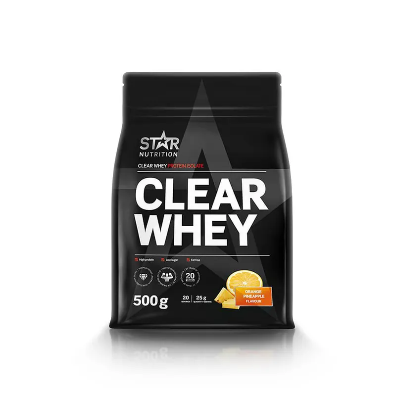 Begränsat erbjudande Clear Whey, 500 g, Orange Pineapple
