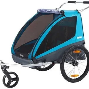 Begränsat antal Cykelvagn Thule Coaster XT Blue