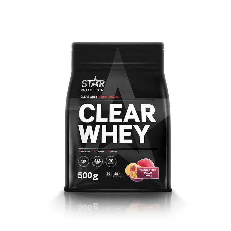 Clear Whey, 500 g Fri frakt