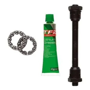 Weldtite Framaxel Cykel 108 mm För Snabbkoppling Sats Med Lager Diam. 9 mm Sänkt pris