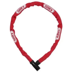 Nyhet Abus Kättinglås 4804 Röd 75 Cm