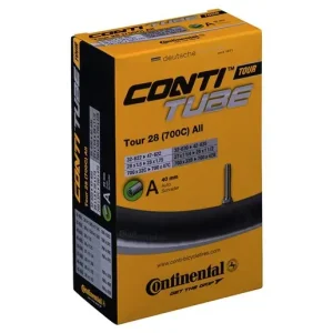 Populär Cykelslang Continental Tour All 28" Schrader 40mm 32/47-622/42-635
