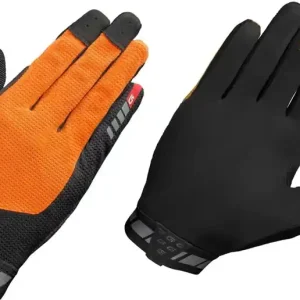 Billig Gripgrab Cykelhandskar Vertical Insidegrip Full Finger Hi-Vis Orange Hi-Vis