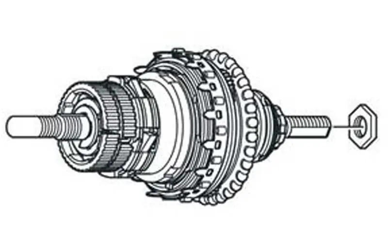 Nyhet Shimano Navinsats Nexus 178mm