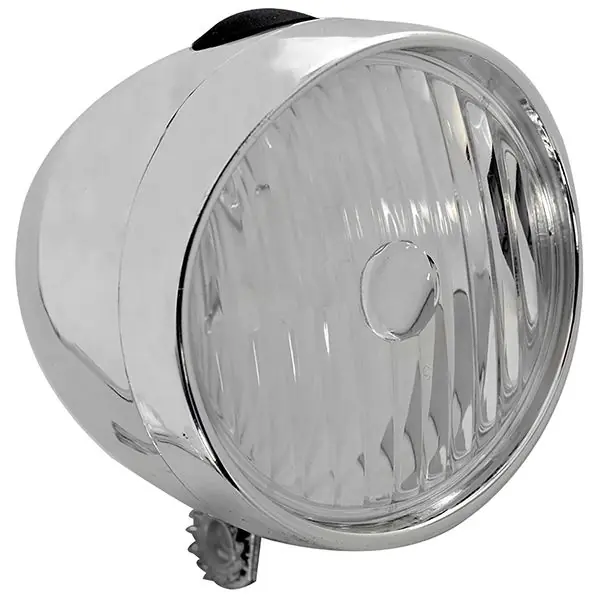 Kampanj UltraTorch framlampa, retro, 3 LED, krom