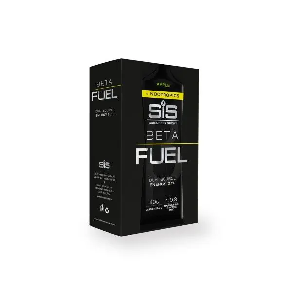 Beta Fuel Gel + Nootropics 6-pack äpple 6 x 60 ml Erbjudande