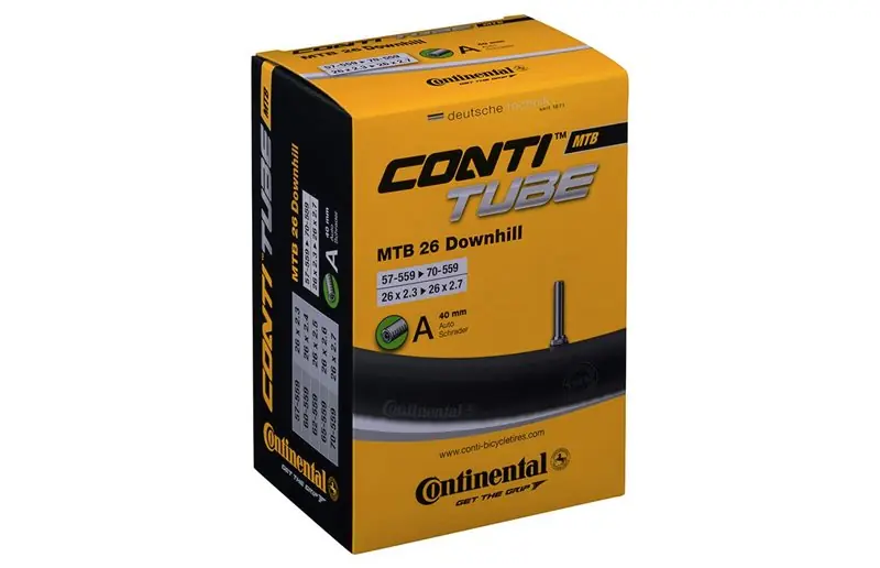 risnedsättning Cykelslang Continental MTB Downhill 26" Schrader 40mm 57/70-559
