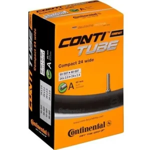 Snabb leverans Cykelslang Continental Compact Wide 24'"Schrader 40mm 50/60-507