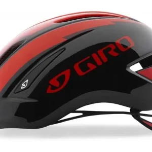 Säker betalning Cykelhjälm Giro Air Attack Röd/Svart 51-55 Cm