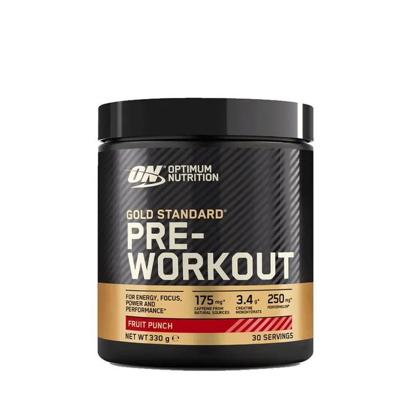 Gold Standard PWO, 330 g, Fruit Punch Fynd
