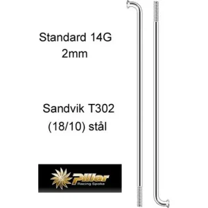 Extra rabatt Pillar Eker 2.0 X 250 mm Rostfri Styck