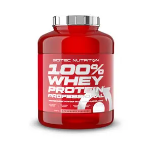 100 % Whey Protein Professional, 2350 g, Strawberry Populärt val