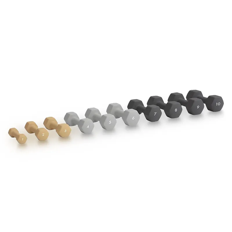 Aerobic Hex Neoprene DumbBells Fynd