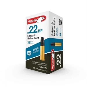 Billig Aguila 22LR Subsonic HP 38gr