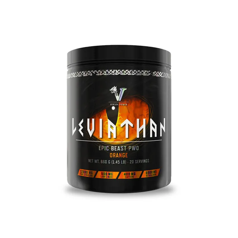 Leviathan Hardcore PWO, 660 g, Orange Säker betalning