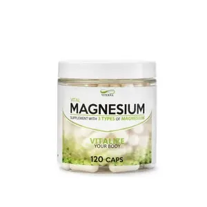 Beställ idag Magnesium, 120 kapslar
