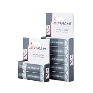 Weldtite Co2-Pump Kolsyrepatron Jetvalve 5-Pack Billigare