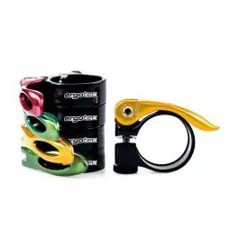 Begränsat antal Ergotec sadelstolpe klämring (ø31,8mm | med snabbkoppling | röd) köpa