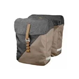 racktime Heda System Doppeltaske inklusive SnapIT Adapter (beige) köpa Rea