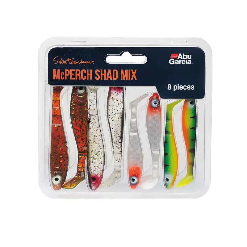 Billig MC Perch Shad MIX 8pcs.