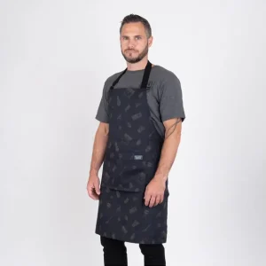 Rabatt BBQ APRON - KOLSVART