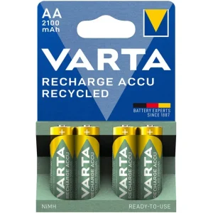 AA 4-p 2100mAh Uppladdningsbart Endast idag