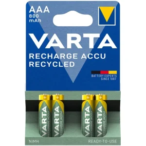 Endast denna vecka AAA 4-p 800mAh Uppladdningsbart