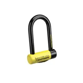 Fynd Kryptonite New York Fahgettaboudit Mini U-Lock (18mm - svart / gul) kö