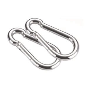 2-Pack Karbinhakar - Rostfritt, 50mm Expressleverans