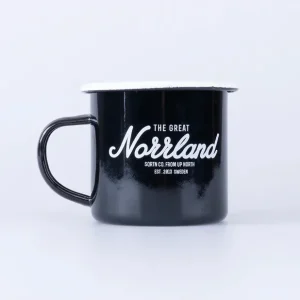 risnedsättning GREAT NORRLAND EMALJMUGG