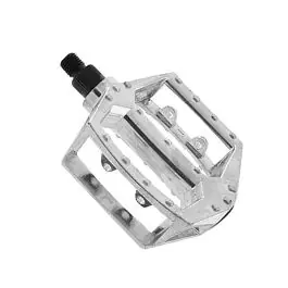 Bästa pris Messingschlager BMX 1/2 Alu Cykelpedaler (silver) köpa billigt velon
