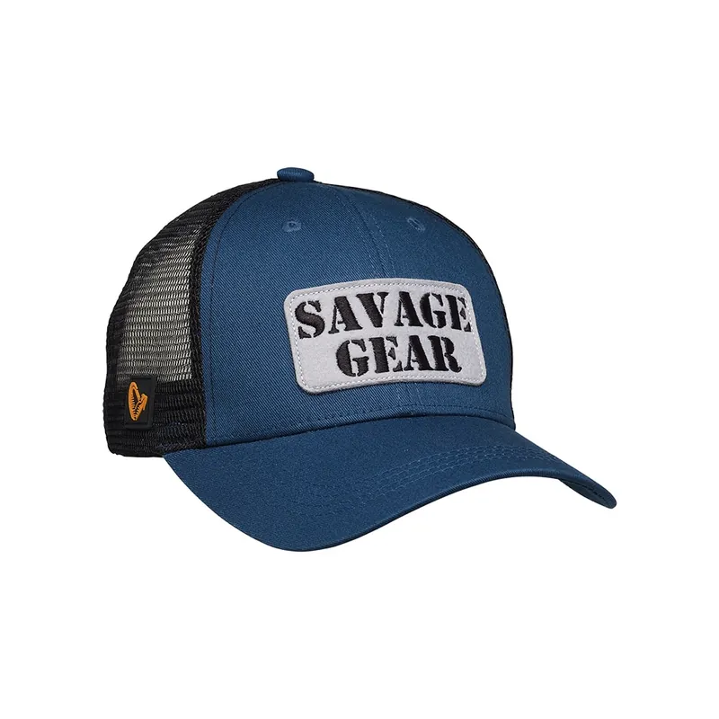 Savage Gear Logo Badge Cap Teal Blue Utförsäljning