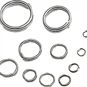 Fjäderringar kraftig 10mm 10st. Rea