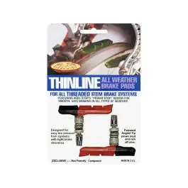 Begränsat antal Kool Stop V-Brake Thinline Bremsschuh (T2 dual compound) köpa billigt