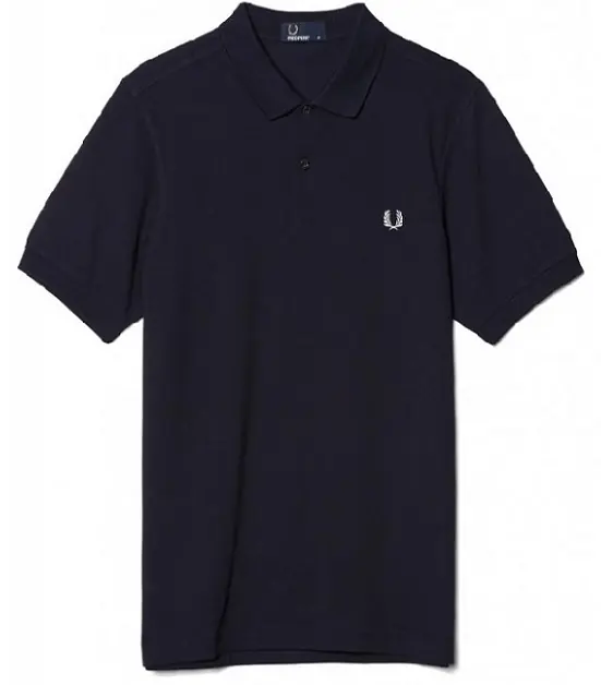 FRED PERRY The Polo Shirt Navy Mens Billigare