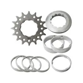 Beställ nu Point Single Speed Krans (16 Tänder | 1/2" | x3/32" | CroMo | Ringar)