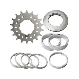 Handla nu Point Single Speed Krans (18 Tänder | 1/2" | x3/32" | CroMo | Ringar)