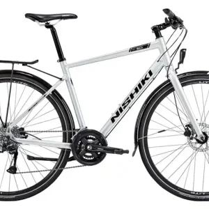 Nishiki Hybridcykel City 501 Herr Polarsilver M. Svart Lägg i varukorgen