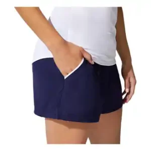 ASICS Court Shorts Navy w Pockets Women Begränsad tid