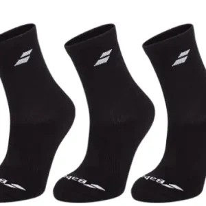 Babolat 3-pack Socks Crew Black Endast denna vecka