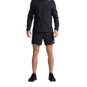 Fynd 2XU Men's Aero Jacket Black/Silver Reflective
