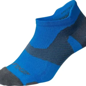 Billig 2XU Vectr Light Cushion No Show Sock Vibrant Blue/Grey