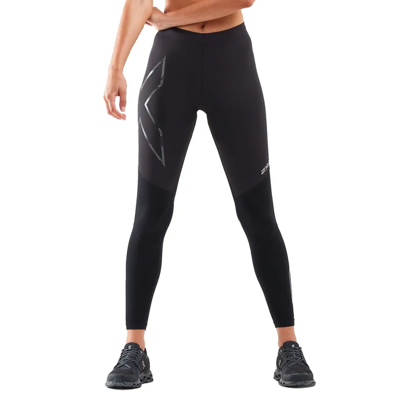2XU Women's Ignition Shield Compression Tights BLACK/ BLACK REFLECTIVE Erbjudandepris