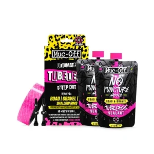 Endast idag MUC-OFF Ultimate Tubeless Setup Kit Road/Gravel