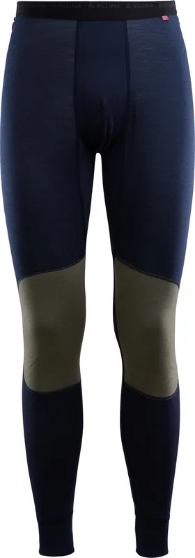 Sänkt pris Aclima LightWool Reinforced Longs Man Navy Blazer/Ranger Green